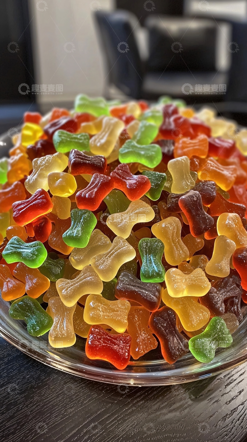 高清大图下载【趣麦麦图】彩色软糖