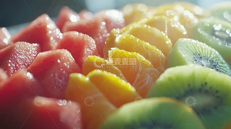 高清大图下载【趣麦麦图】新鲜水果拼盘