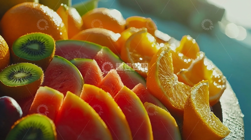 高清大图下载【趣麦麦图】新鲜水果拼盘