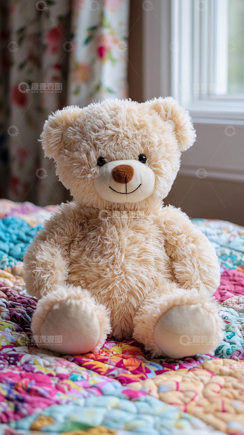 高清大图下载【趣麦麦图】毛绒玩具熊