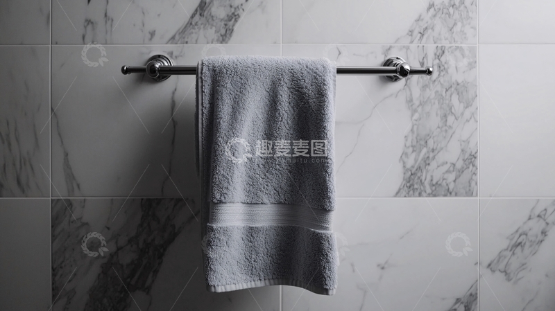 高清大图下载【趣麦麦图】浴室毛巾