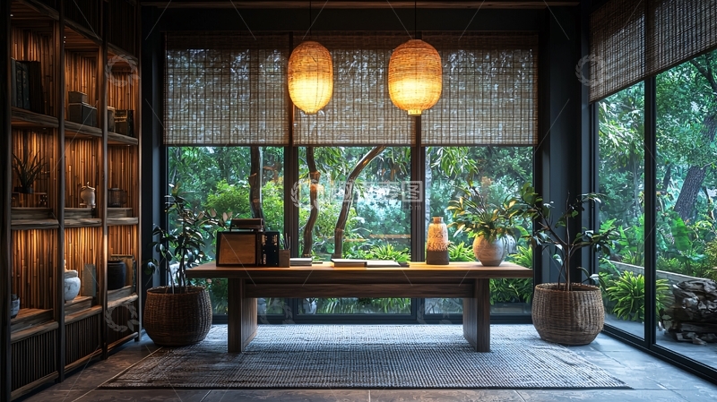 高清大图下载【趣麦麦图】日式风格房间