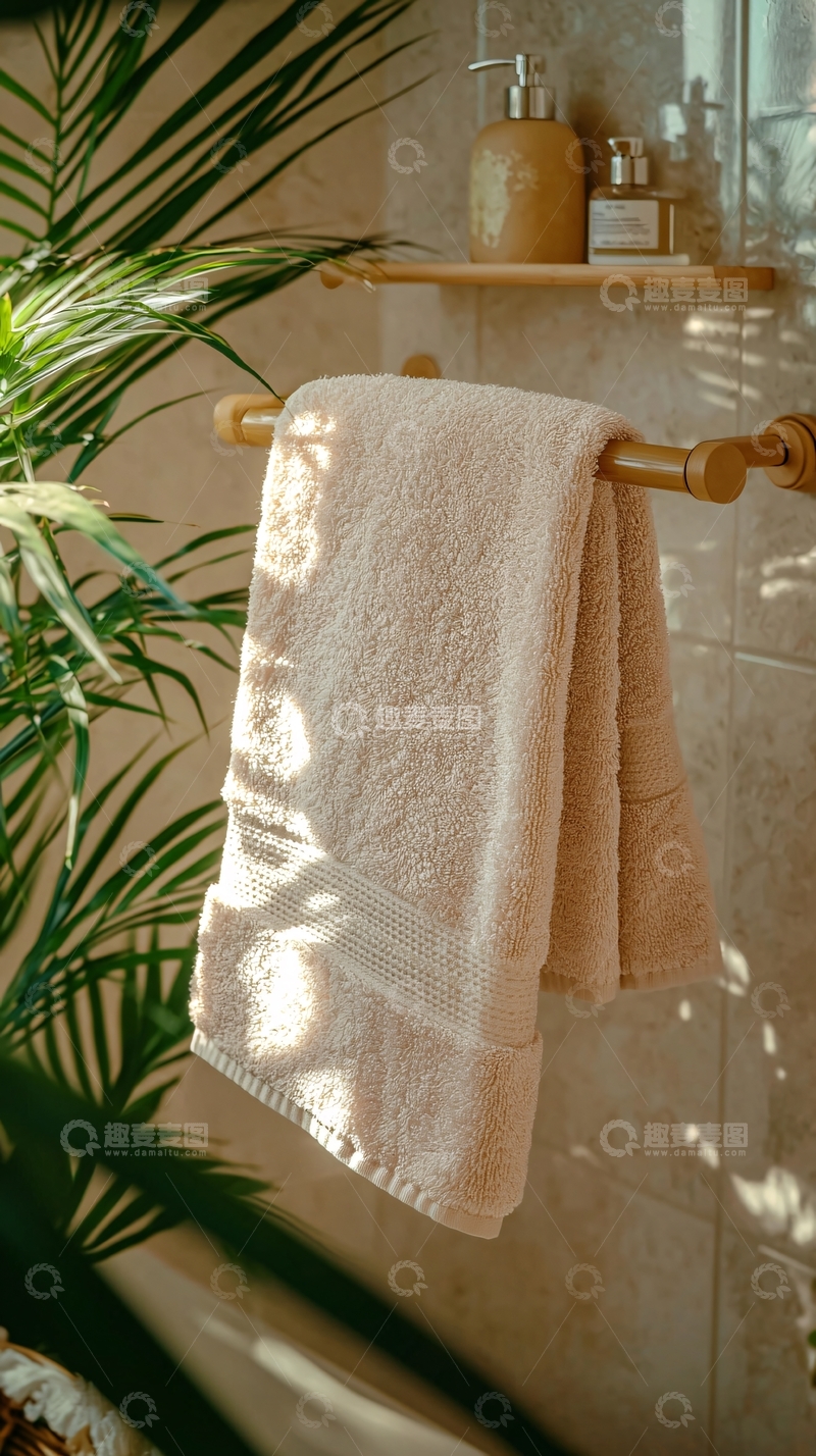 高清大图下载【趣麦麦图】浴巾
