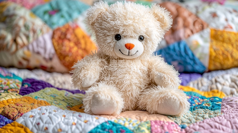 高清大图下载【趣麦麦图】毛绒玩具熊