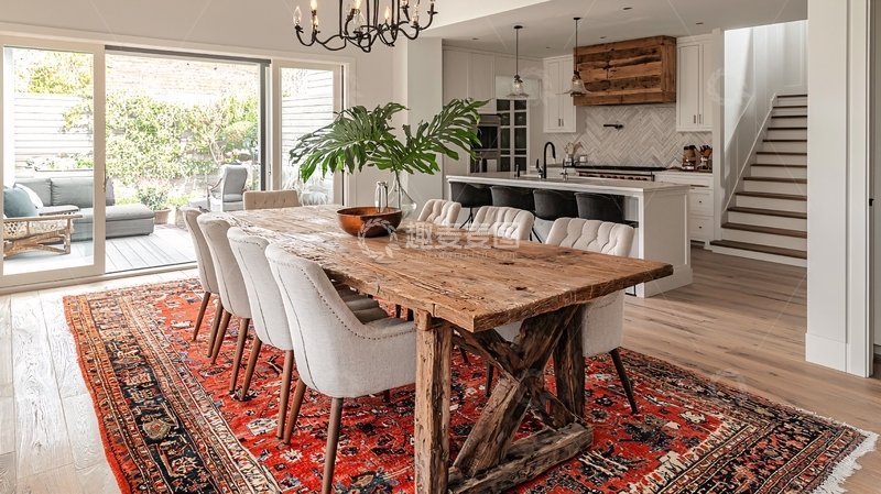 高清大图下载【趣麦麦图】现代简约开放式餐厅