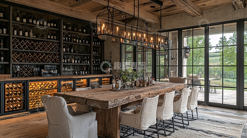 高清大图下载【趣麦麦图】豪华餐厅