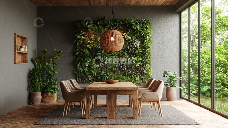 高清大图下载【趣麦麦图】现代简约餐厅设计