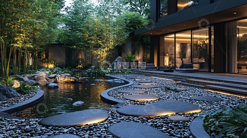 高清大图下载【趣麦麦图】庭院景观设计