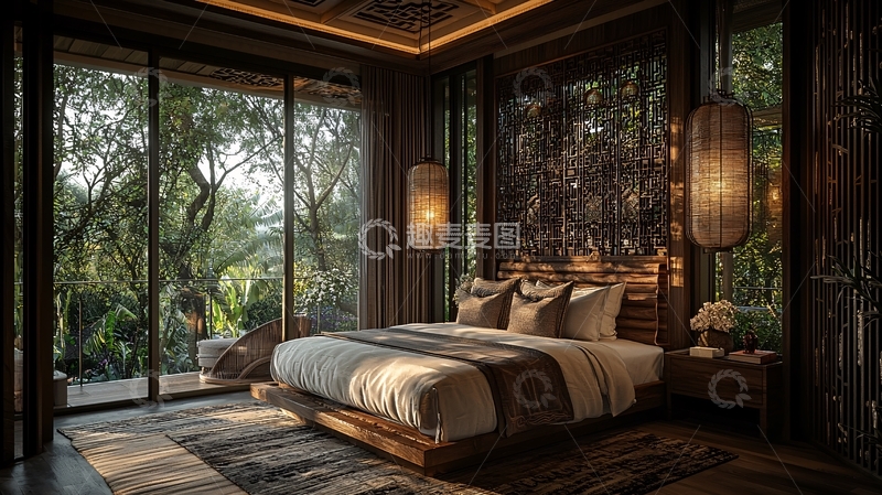 高清大图下载【趣麦麦图】豪华卧室