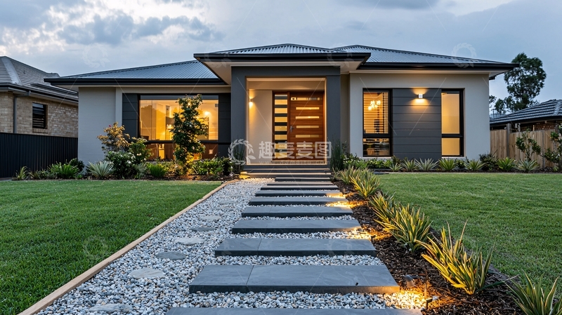 高清大图下载【趣麦麦图】现代简约住宅