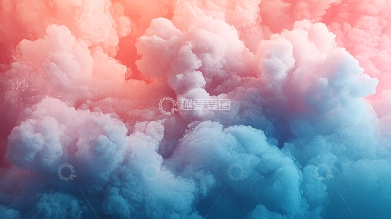 高清大图下载【趣麦麦图】彩色烟雾背景