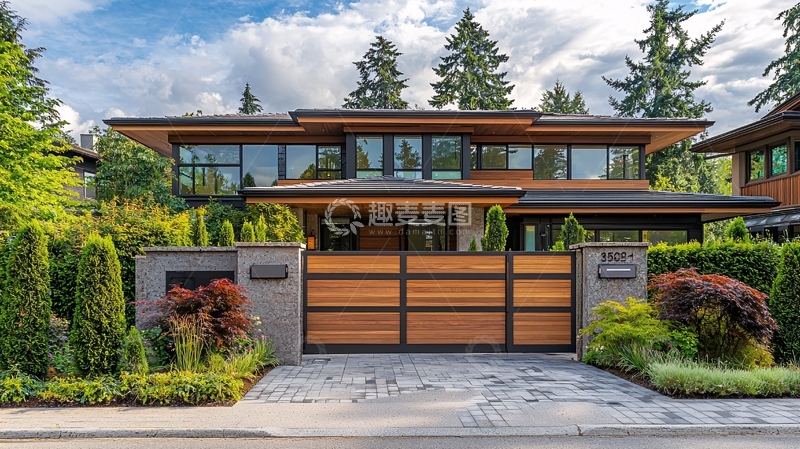 高清大图下载【趣麦麦图】现代风格别墅