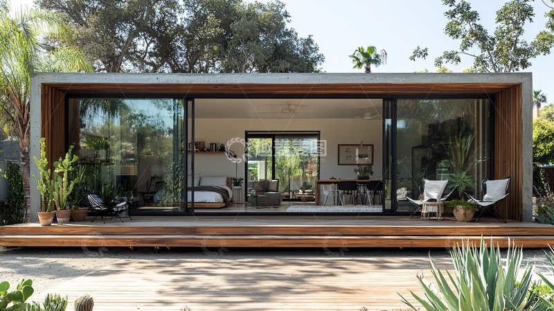 高清大图下载【趣麦麦图】极简主义现代住宅外观