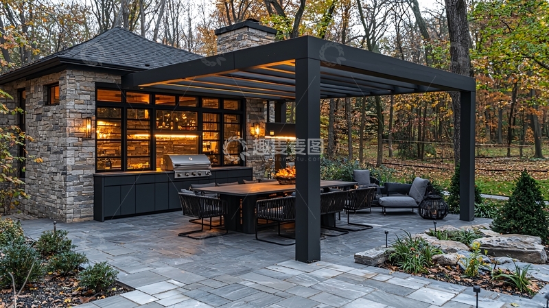 高清大图下载【趣麦麦图】户外休闲区