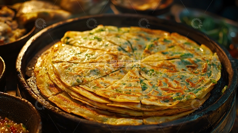 高清大图下载【趣麦麦图】煎饼