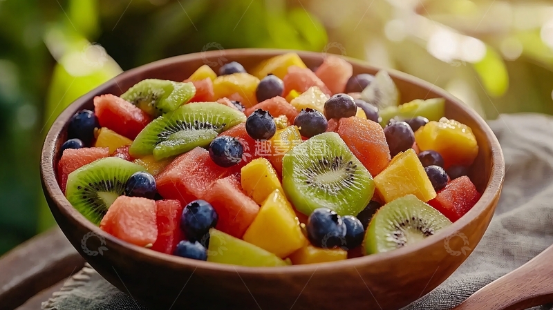 高清大图下载【趣麦麦图】新鲜水果沙拉