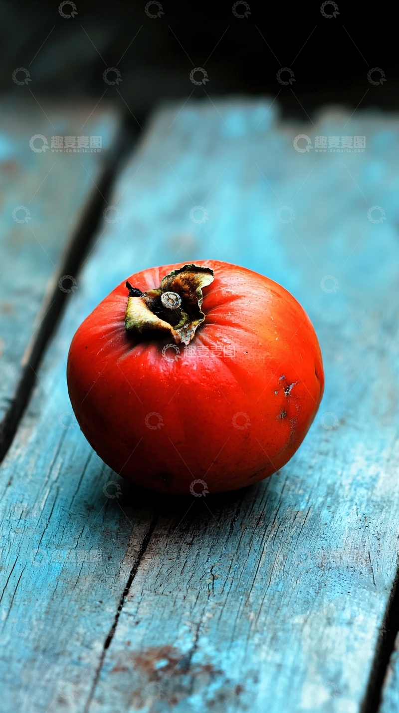 高清大图下载【趣麦麦图】红柿子木板背景