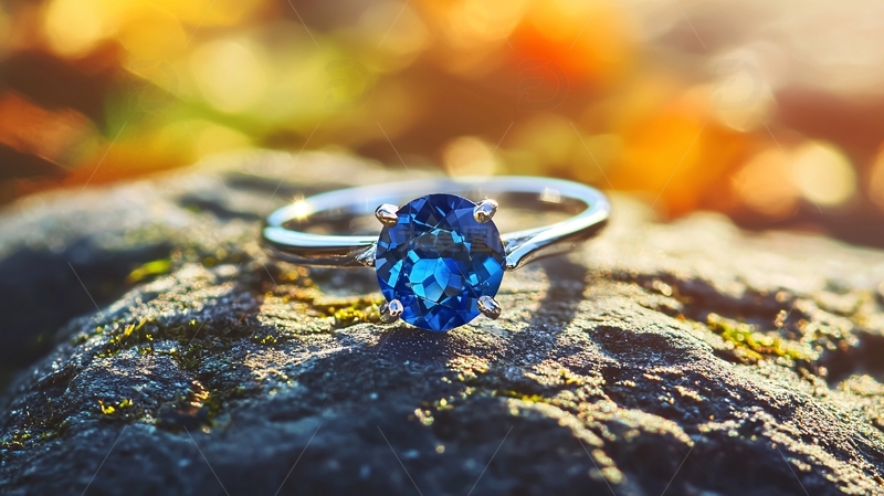 蓝宝石戒指