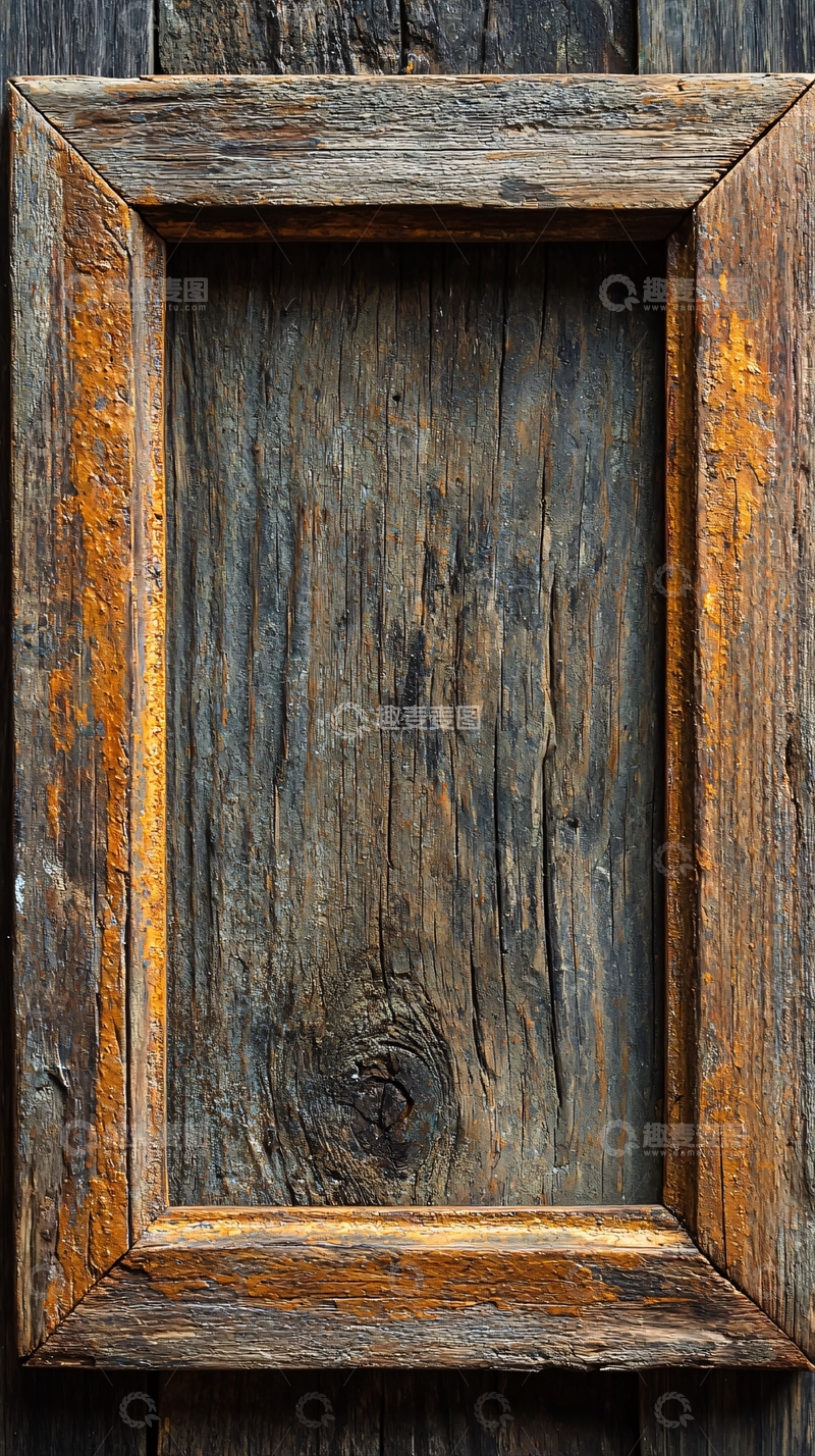 高清大图下载【趣麦麦图】木质相框