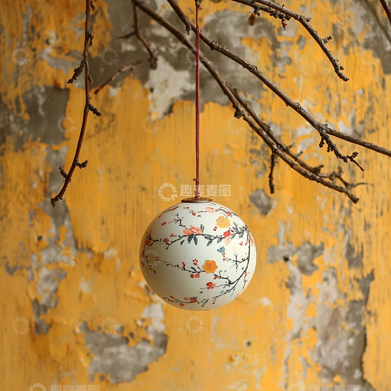 高清大图下载【趣麦麦图】手绘陶瓷球