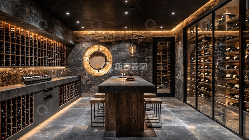 高清大图下载【趣麦麦图】豪华酒窖