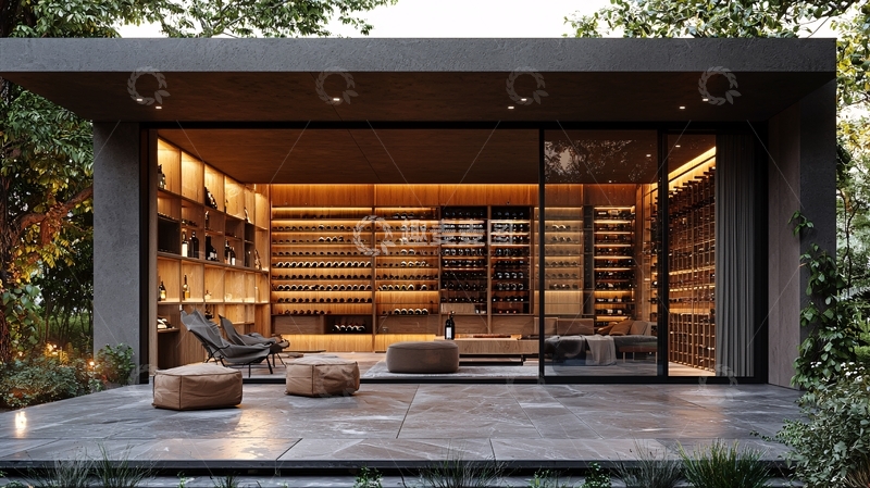 高清大图下载【趣麦麦图】现代风格玻璃小屋