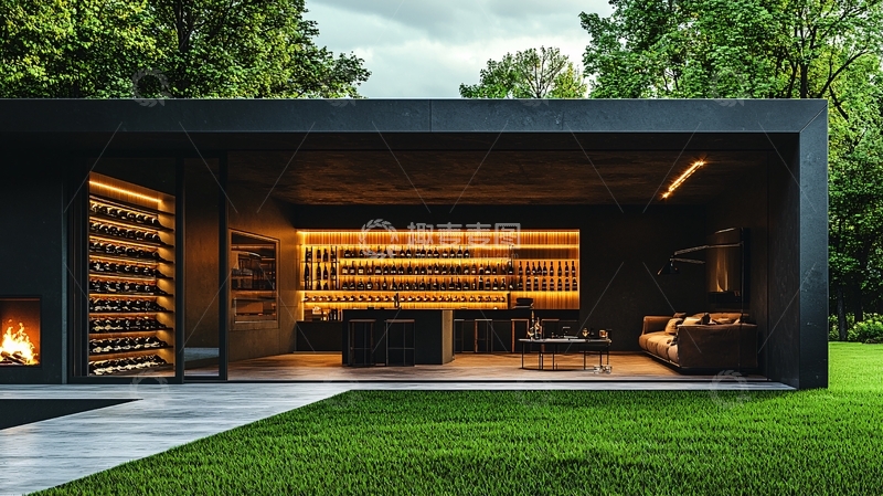 高清大图下载【趣麦麦图】极简主义现代住宅