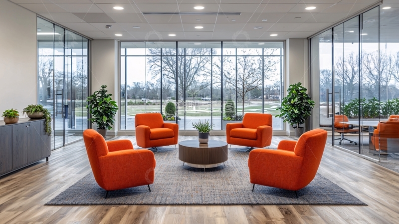 高清大图下载【趣麦麦图】现代明亮休息室