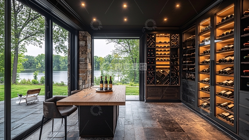 高清大图下载【趣麦麦图】豪华酒窖自然景观