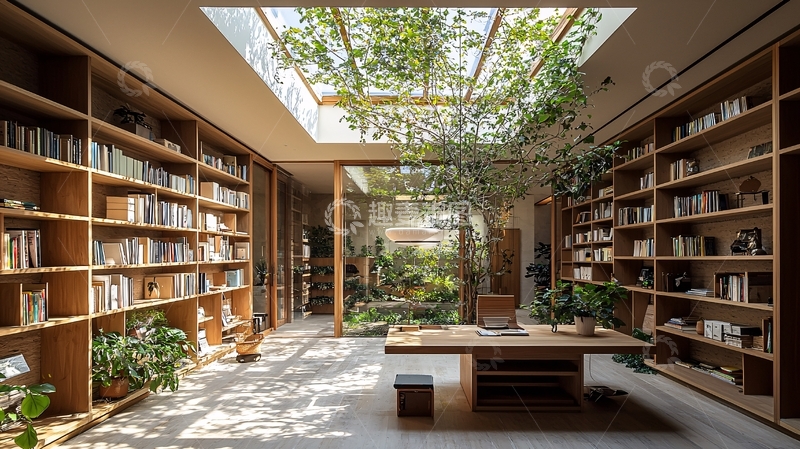 高清大图下载【趣麦麦图】室内庭院