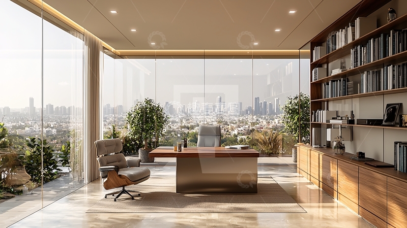 高清大图下载【趣麦麦图】现代简约风格办公室