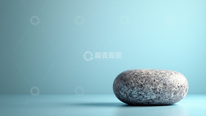 高清大图下载【趣麦麦图】简约石头静物展示