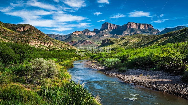 高清大图下载【趣麦麦图】山河壮丽景色