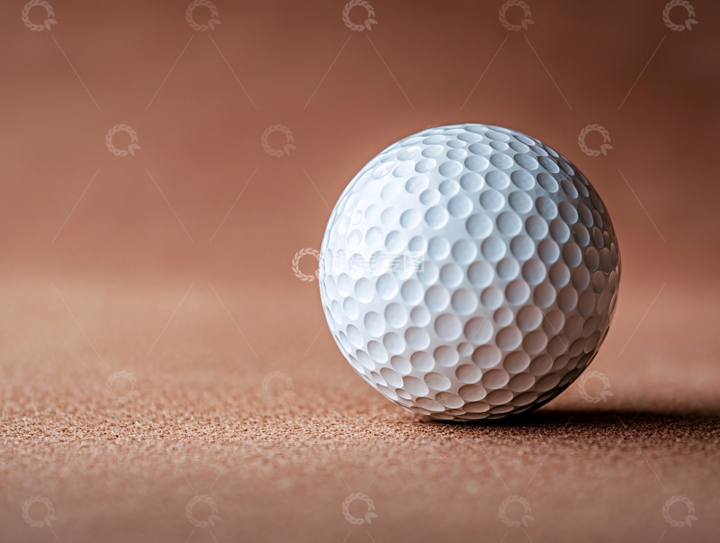高清大图下载【趣麦麦图】白色高尔夫球特写