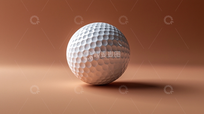 高清大图下载【趣麦麦图】白色高尔夫球