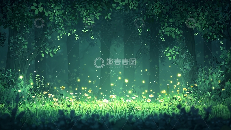 高清大图下载【趣麦麦图】神秘森林