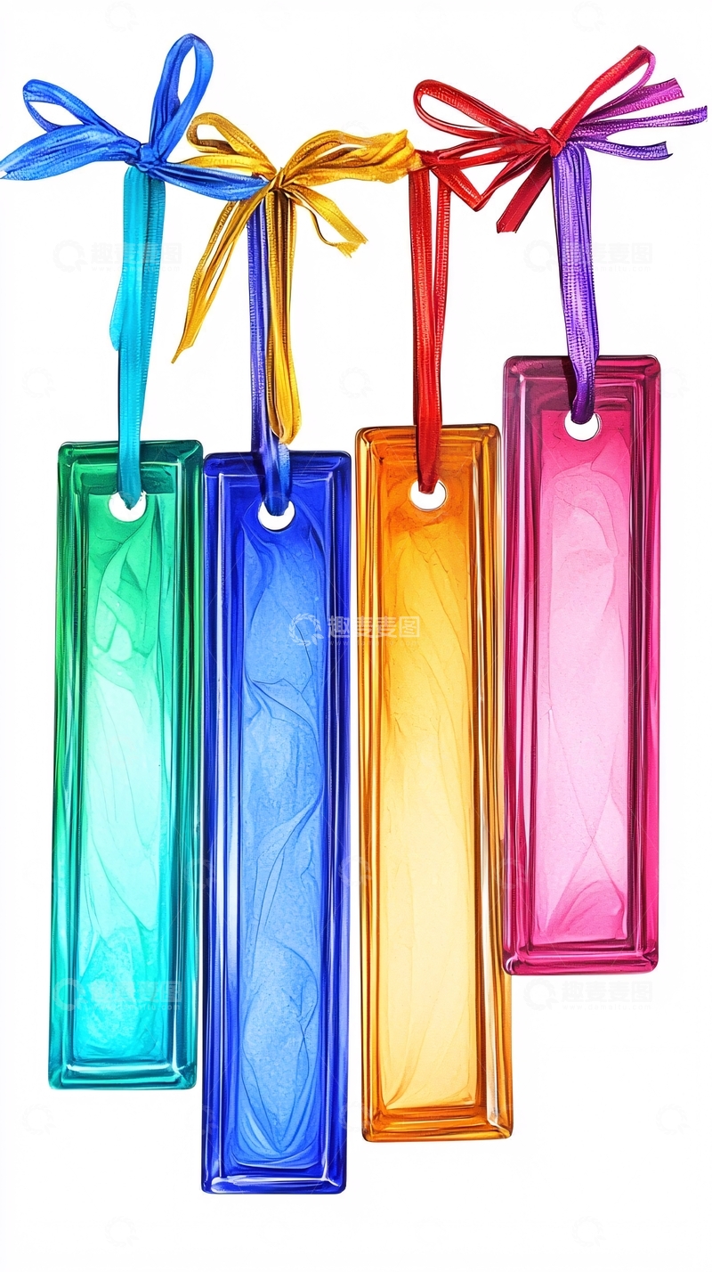 高清大图下载【趣麦麦图】彩色玻璃标签