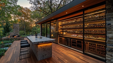 室外酒窖景观设计