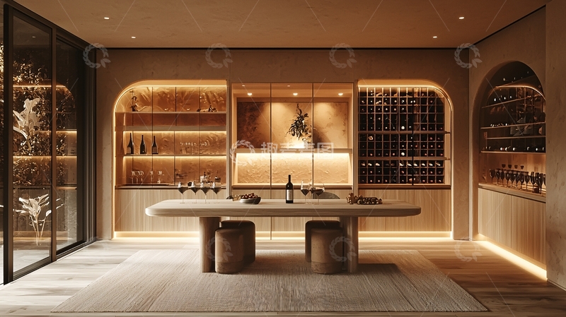 高清大图下载【趣麦麦图】精致酒窖