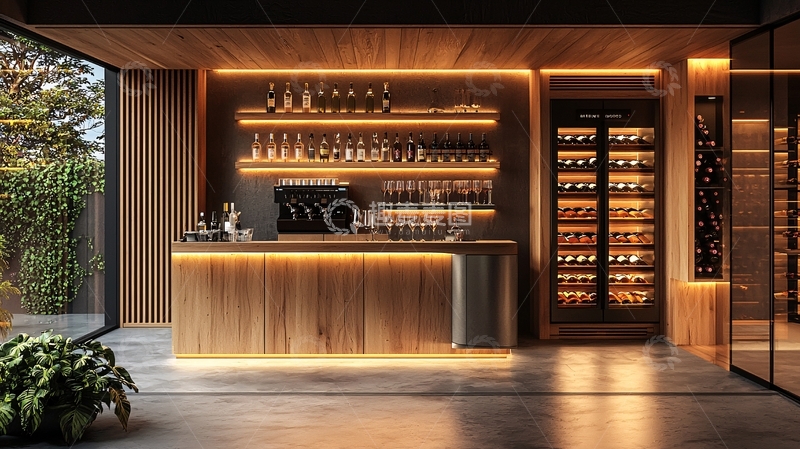 高清大图下载【趣麦麦图】家庭酒吧氛围营造
