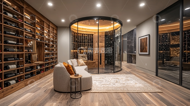 高清大图下载【趣麦麦图】豪华酒窖休闲区
