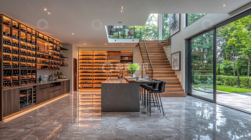 高清大图下载【趣麦麦图】现代风格别墅室内