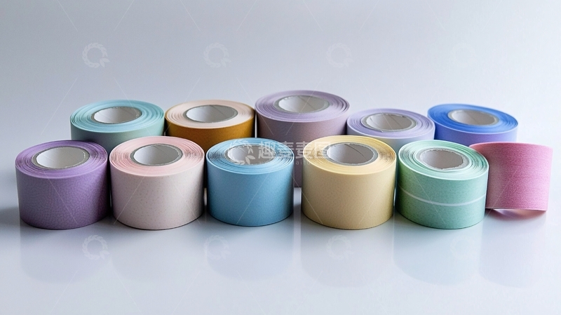 高清大图下载【趣麦麦图】彩色热敏纸卷