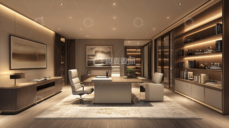 高清大图下载【趣麦麦图】现代风格办公室