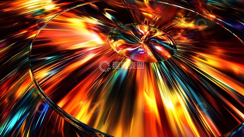 高清大图下载【趣麦麦图】抽象漩涡