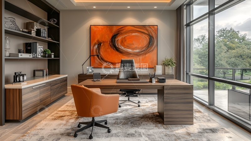 高清大图下载【趣麦麦图】现代简约办公室
