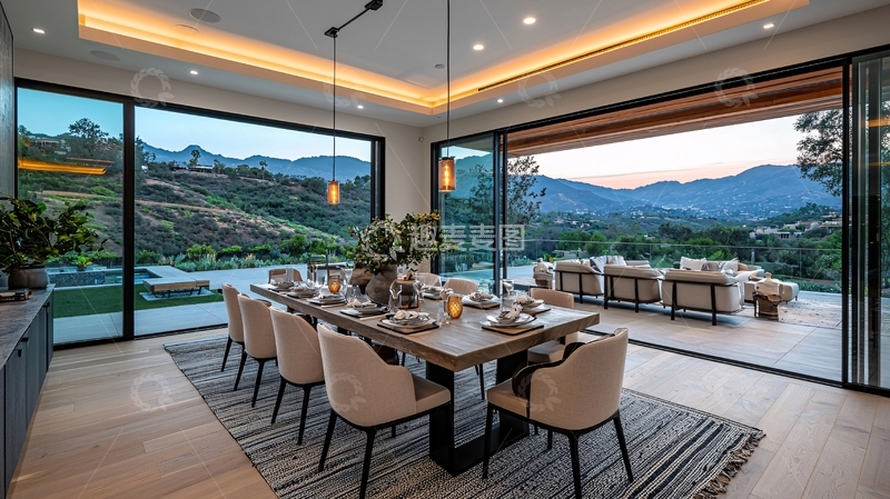 高清大图下载【趣麦麦图】豪华餐厅