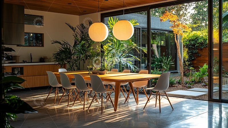 高清大图下载【趣麦麦图】现代简约餐厅