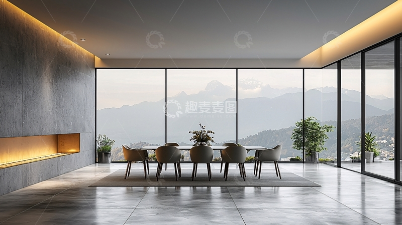 高清大图下载【趣麦麦图】简约现代餐厅