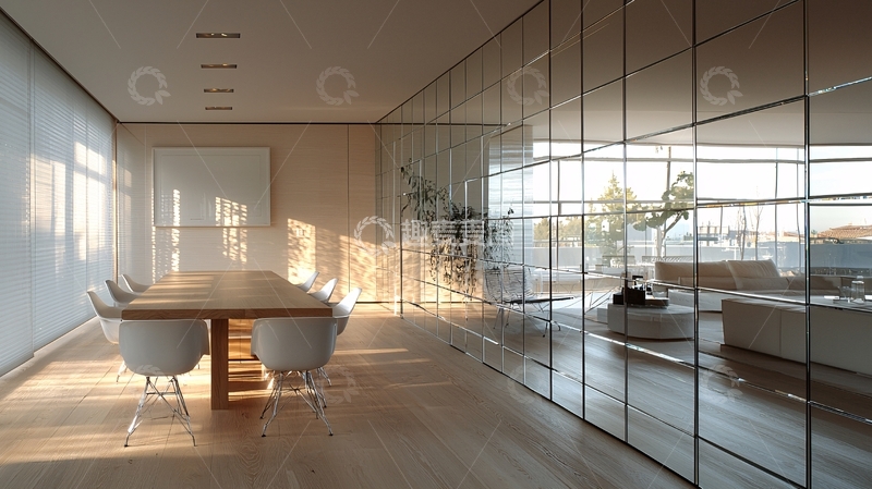 高清大图下载【趣麦麦图】明亮现代的会议室